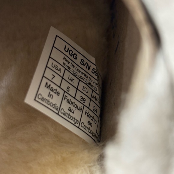 Ugg Tasman Slipper Goat NWT Women Size 6-11 authentic RARE NIB Shoes - Picture 7 of 16